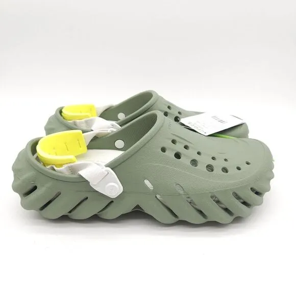 Crocs Echo Clog (Mens Size‎ 10) Slip On Shoes Sandals Moss Green New In Package