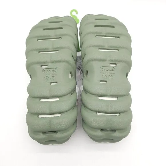 Crocs Echo Clog (Mens Size‎ 10) Slip On Shoes Sandals Moss Green New In Package