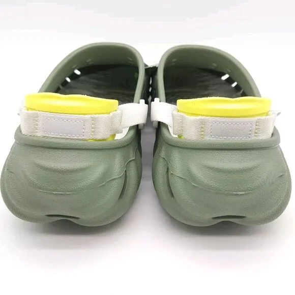 Crocs Echo Clog (Mens Size‎ 10) Slip On Shoes Sandals Moss Green New In Package