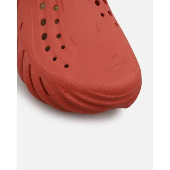 Crocs‎ Echo Clog (Womens 9 Mens 7) Slip On Shoes Sandals Strawberry Wine Red New