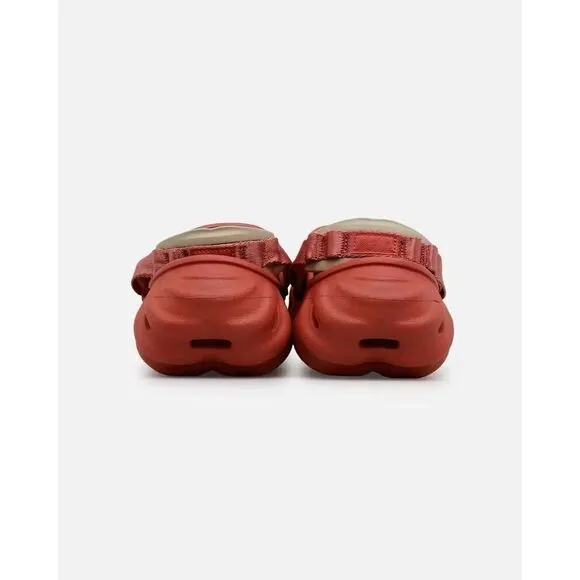 Crocs‎ Echo Clog (Womens 9 Mens 7) Slip On Shoes Sandals Strawberry Wine Red New