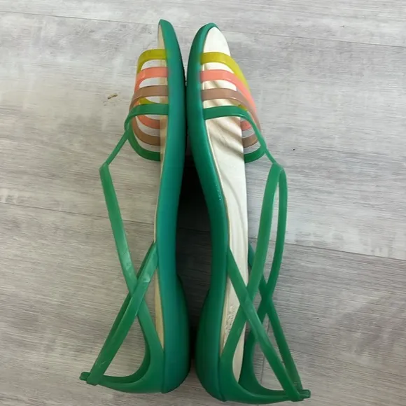 Crocs Isabella Women's Multicolor Iconic Sandals Rare so Pretty SZ 8W