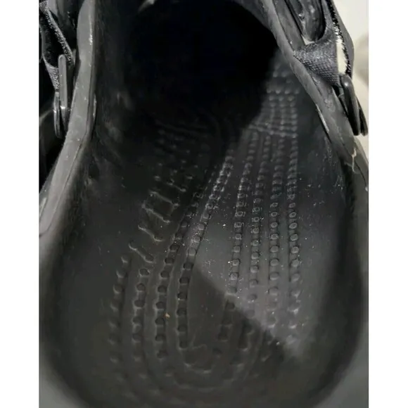 Crocs Men’s Offroad Sport Clogs Slip-on Casual Size 12 Sandals Black