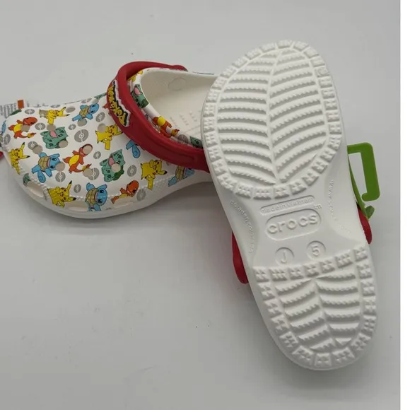 Crocs Pokemon Clog Sandal Kids Size J5
