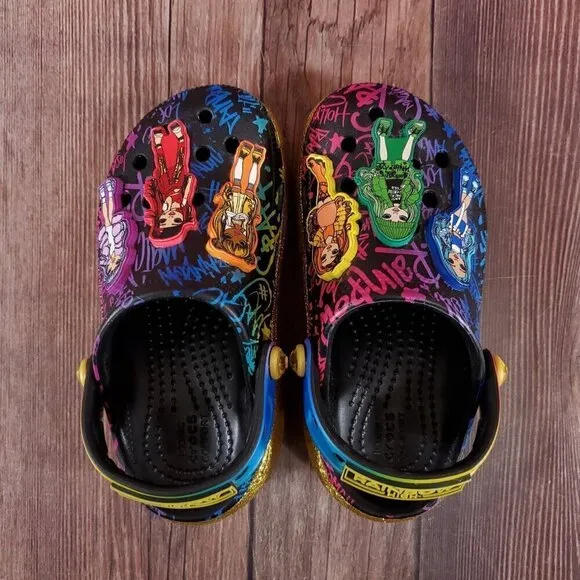 Crocs Rainbow High Cutie Crush Kids Size 12C Multicolor Walking Clogs Sandals