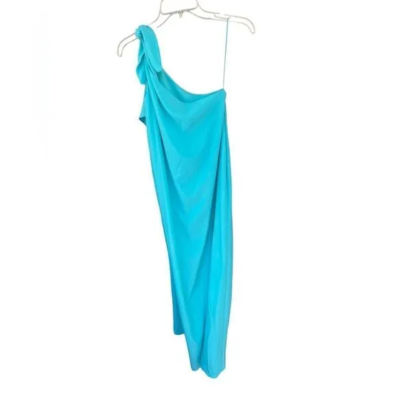Crosby by Mollie Burch Sasha Maxi Dress in Turquoise NWT 4
