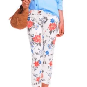 Current/Elliott Vintage Wildflower Skinny Jeans 27