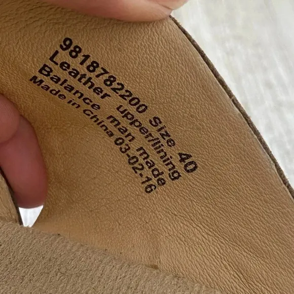 DANSKO Women Shoes S 9 EU 40 Brown Leather Cushion 2&quot; Wedge Heels Open Toe shift