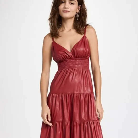 Derek Lam Red 10 Crosby Linda Tiered Maxi Dress Linda Tiered Maxi Dress XS $650