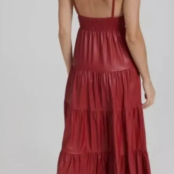 Derek Lam Red 10 Crosby Linda Tiered Maxi Dress Linda Tiered Maxi Dress XS $650