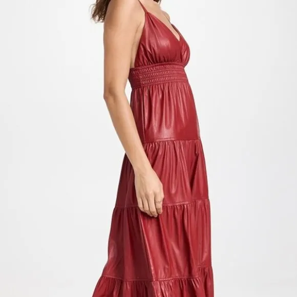 Derek Lam Red 10 Crosby Linda Tiered Maxi Dress Linda Tiered Maxi Dress XS $650