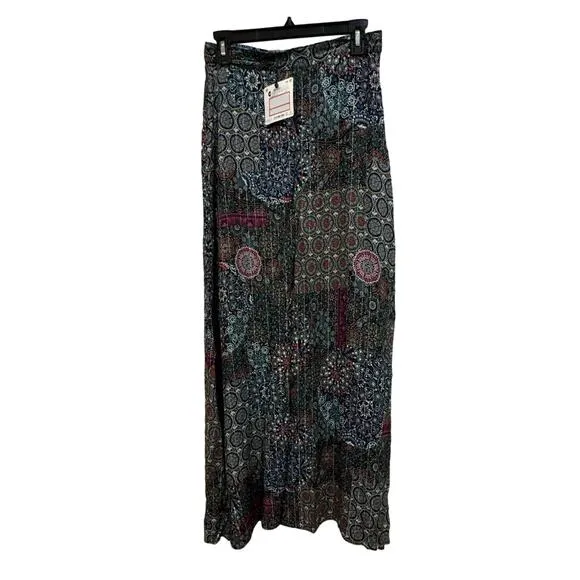 DESIGUAL NWT $145 Icaria Maxi Button Front Skirt