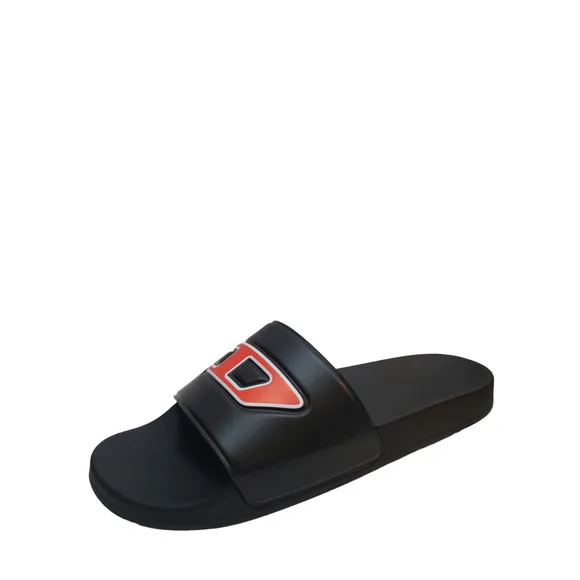 Diesel Mens  Shoes SA-Mayemi D Slip On Comfort Slide Sandals Black Red