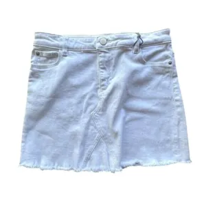 DL1961 Girls Jenny Palmetto Bay Skirt in White