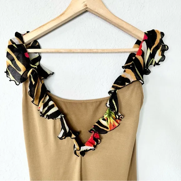 Dolce &amp; Gabbana Ruffle vintage MIDI Dress