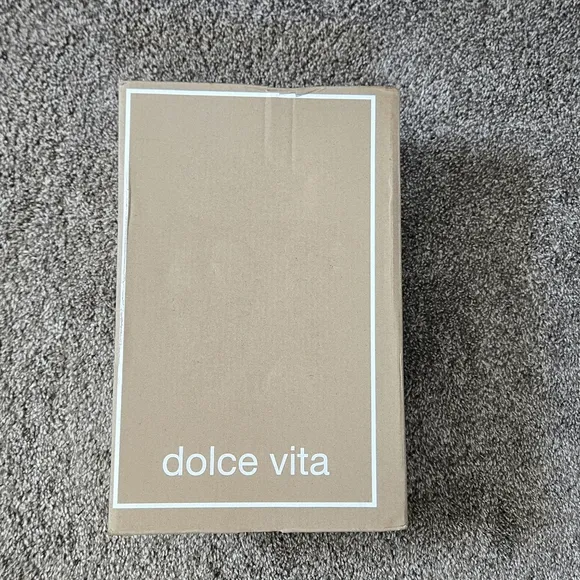 Dolce Vita Ashby Cafe Stella Women's Tan Braided Block Heel Sandals NEW size 7
