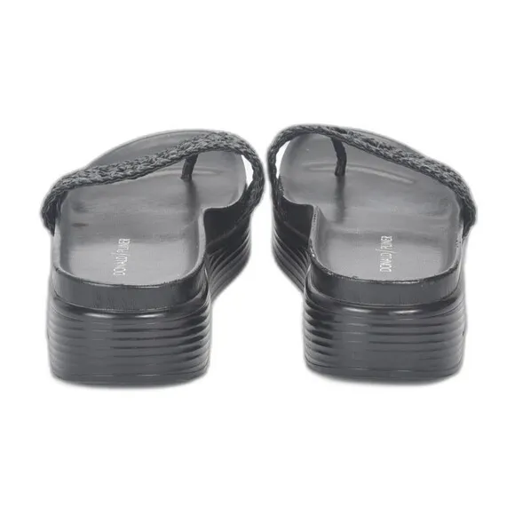 ​Donald J. Pliner Fiji Slide Sandal in Black Size 9