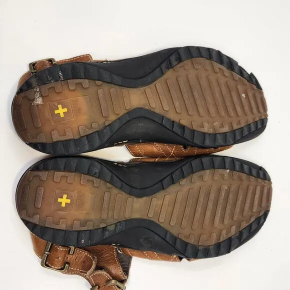 Dr Martens Mens Brown Leather Fisherman Sandals Size 12 Air Cushion Sole Casual