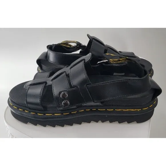 Dr Martens Terry Leather Strap Sandals