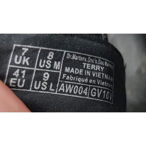 Dr Martens Terry Leather Strap Sandals