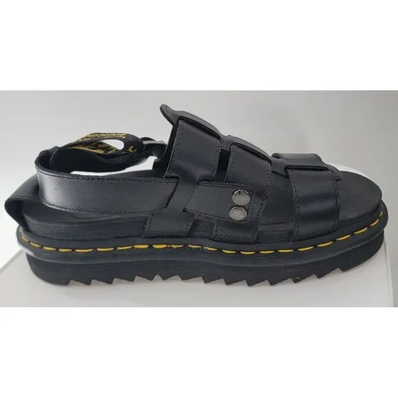 Dr Martens Terry Leather Strap Sandals