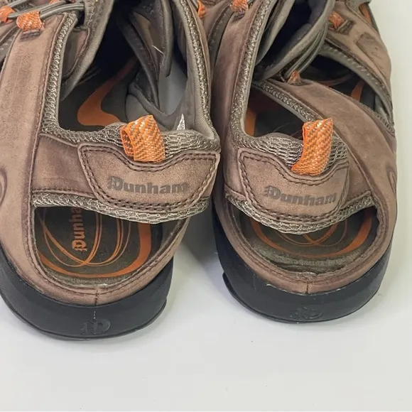 Dunham Nolan Leather Brown Sandals Fisherman Sports Hiking Outdoors Camping 10