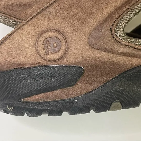 Dunham Nolan Leather Brown Sandals Fisherman Sports Hiking Outdoors Camping 10