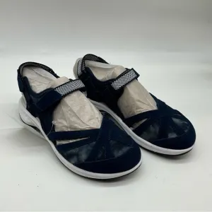 EASY SPIRIT Women's Esplash Closed Toe Sling Back Casual Sandals in dark blue 5M