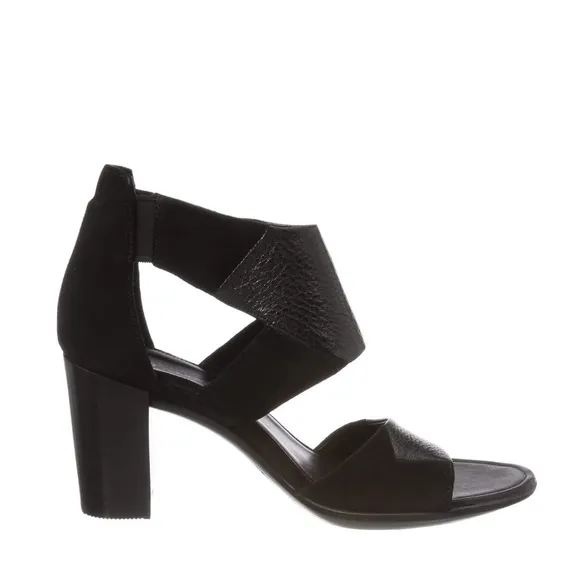 ECCO Black Shape 65 Block Sandals, Size EU 41 | US 10-10.5 New in Box