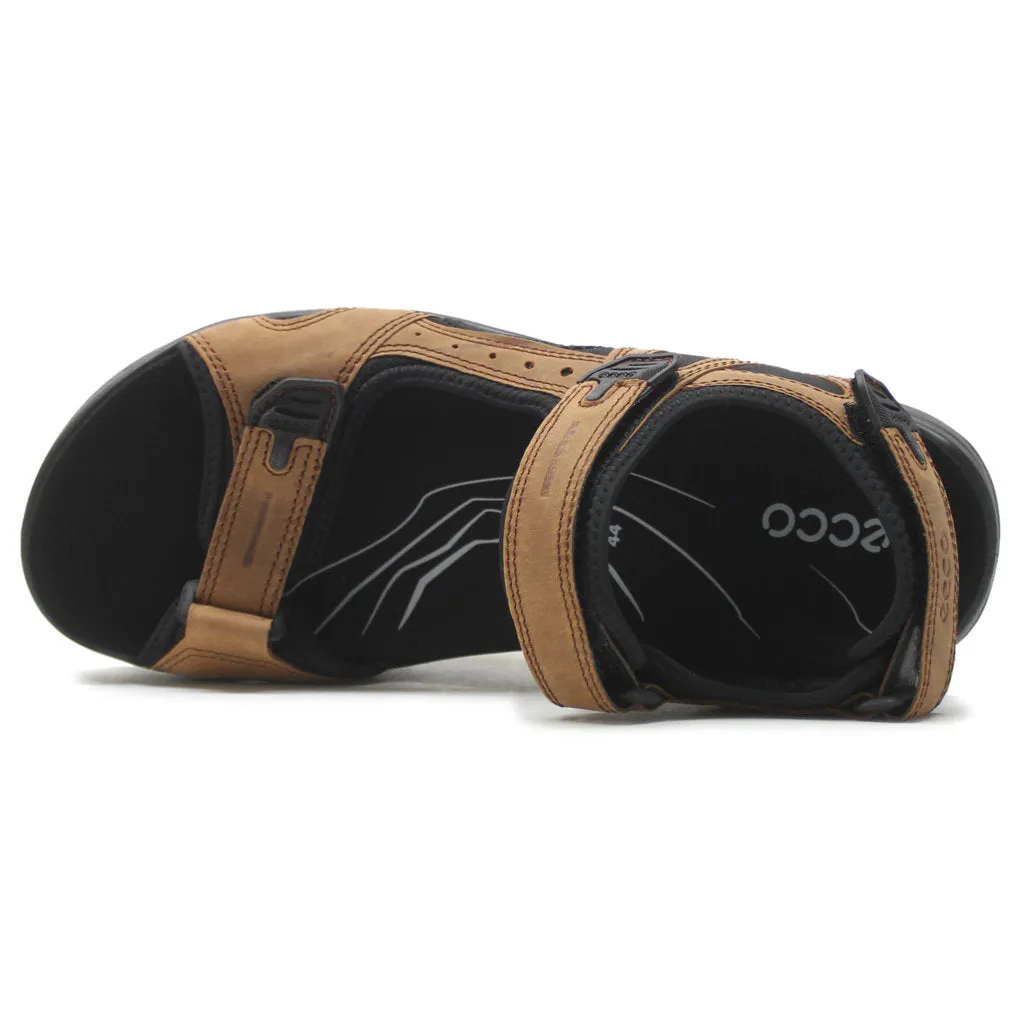 Ecco Offroad Nubuck Leather Men's Casual Sandals
