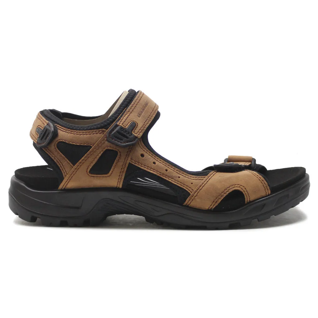 Ecco Offroad Nubuck Leather Men's Casual Sandals