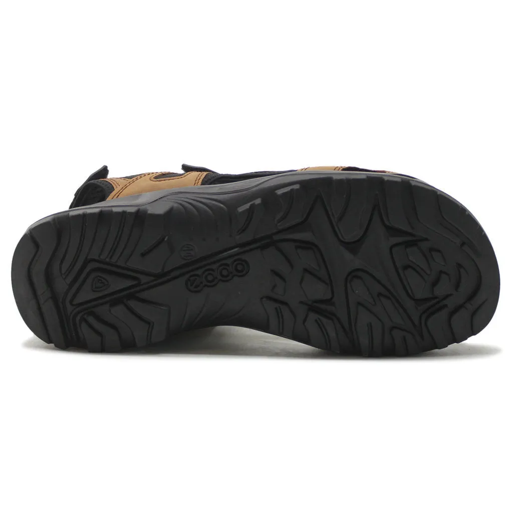 Ecco Offroad Nubuck Leather Men's Casual Sandals