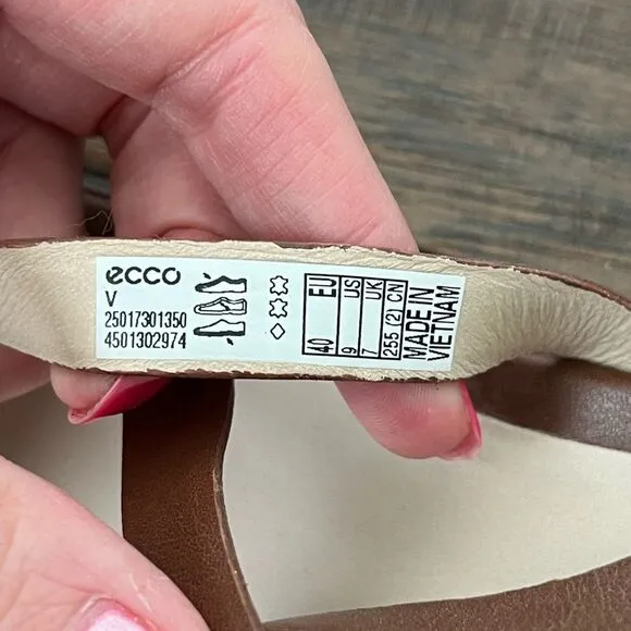 Ecco Shape Strappy Wedge Sandals