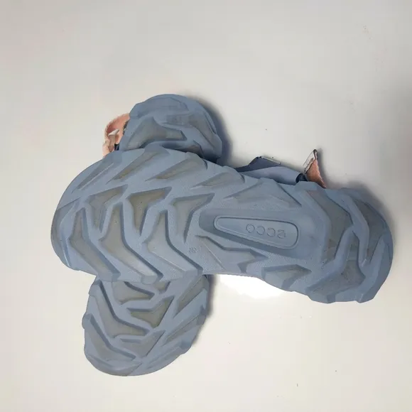 ECCO Stylish Blue and Pink Sandals Size 7 -7.5