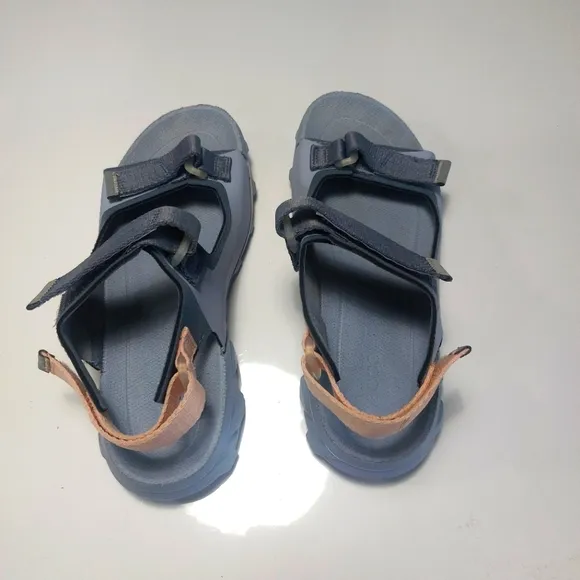 ECCO Stylish Blue and Pink Sandals Size 7 -7.5
