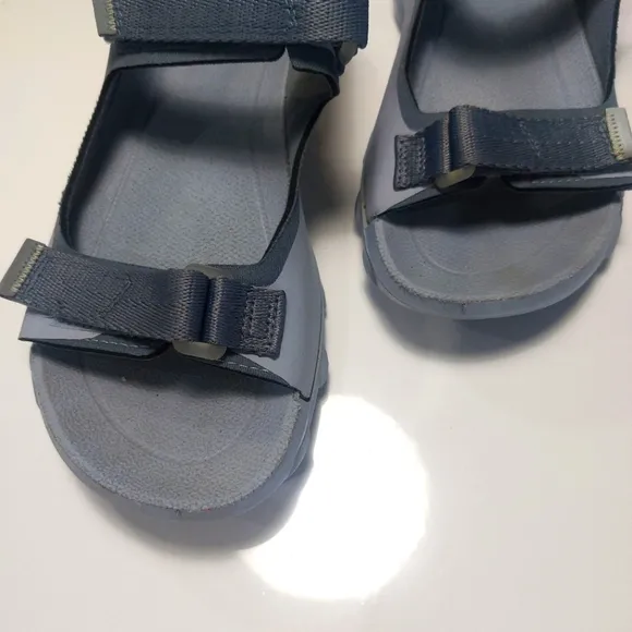 ECCO Stylish Blue and Pink Sandals Size 7 -7.5