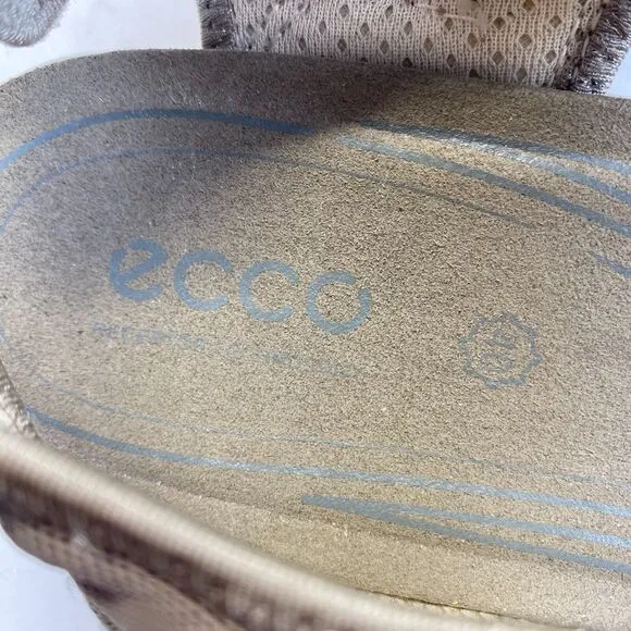 ECCO Womens Outdoor Hiking Sandals Sport Khaki Sz EU 40/US 9,Receptor Technology