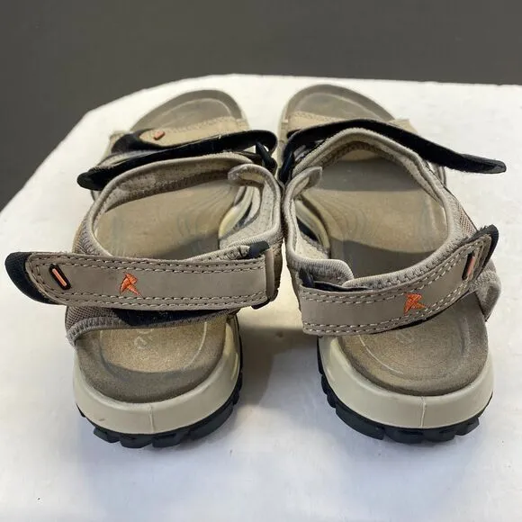 ECCO Womens Outdoor Hiking Sandals Sport Khaki Sz EU 40/US 9,Receptor Technology