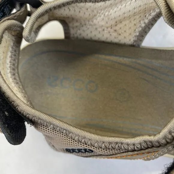 ECCO Womens Outdoor Hiking Sandals Sport Khaki Sz EU 40/US 9,Receptor Technology