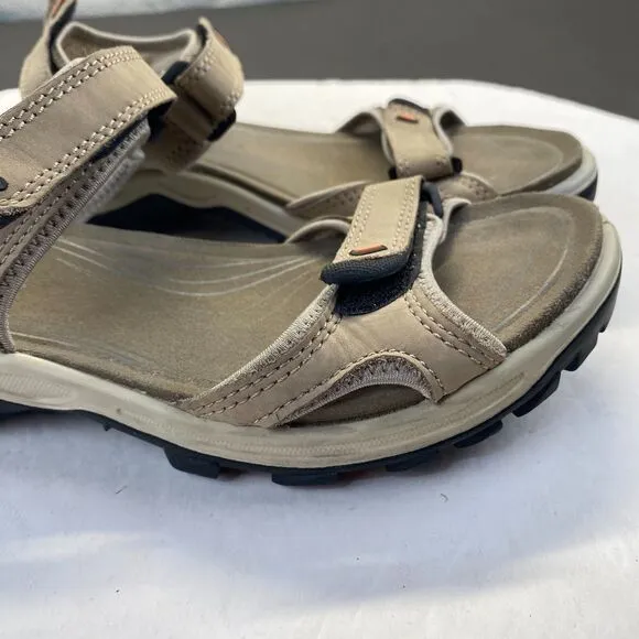 ECCO Womens Outdoor Hiking Sandals Sport Khaki Sz EU 40/US 9,Receptor Technology