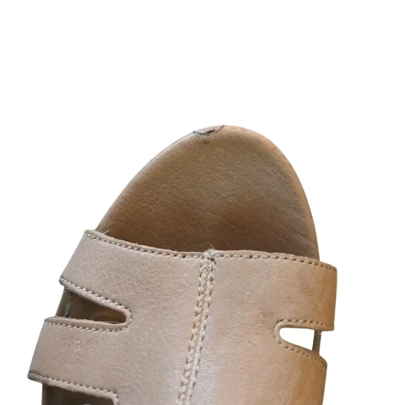 Eileen Fisher Strappy Wedge Sandals Size 8