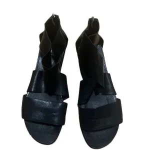 EILEEN FISHER SPORTS‎ TUMBLED LEATHER SNEAKERS SANDALS SIZE 8 1/2