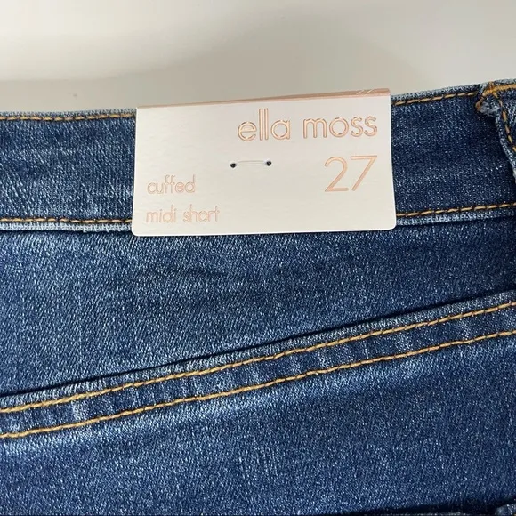 Ella Moss Women's Cuffed Midi Short