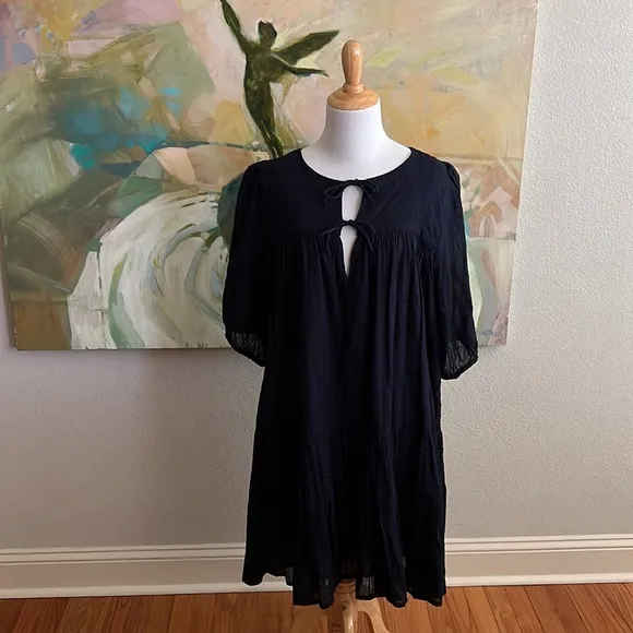 Emerson Fry Isla Dress Navy size M/L lined