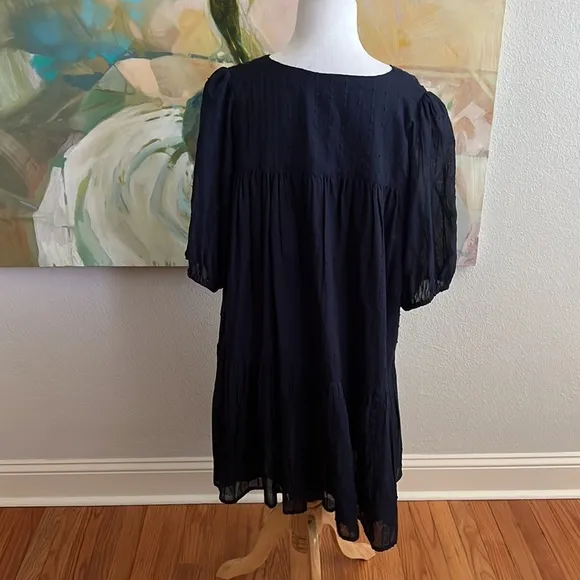 Emerson Fry Isla Dress Navy size M/L lined