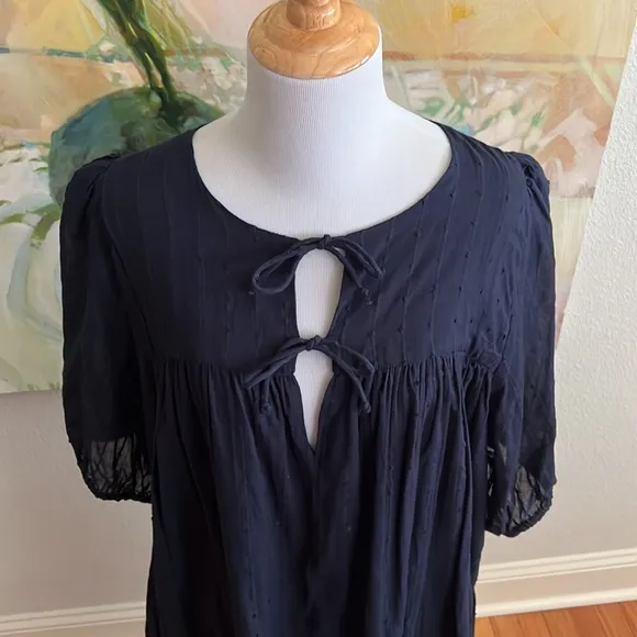 Emerson Fry Isla Dress Navy size M/L lined