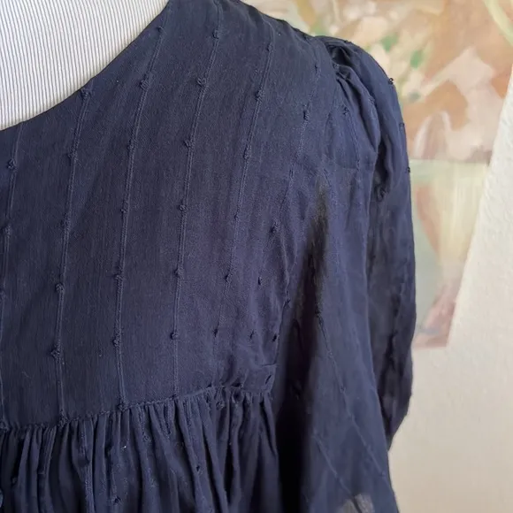 Emerson Fry Isla Dress Navy size M/L lined