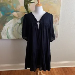 Emerson Fry Isla Dress Navy size M/L lined