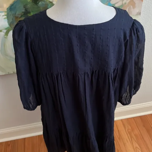 Emerson Fry Isla Dress Navy size M/L lined