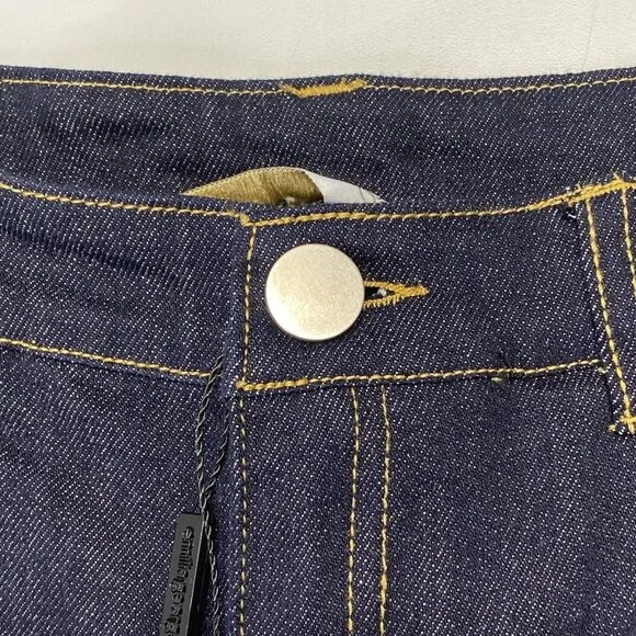 Emilia George Women's Trouser Jeans – Size 25 – Dark Blue – Baggy Fit – NWT